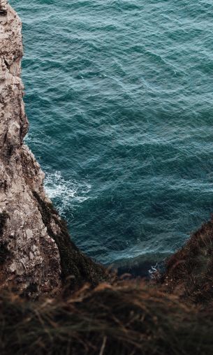 Etretat, France, cliff Wallpaper 1200x2000