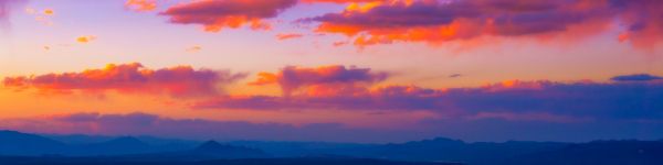 beautiful scenery, sunset Wallpaper 1590x400