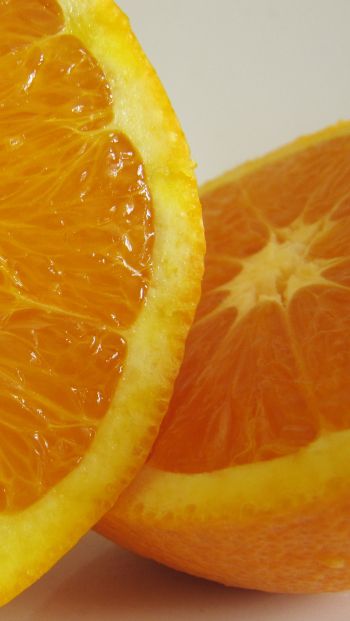 Обои 640x1136 апельсин, фрукт
