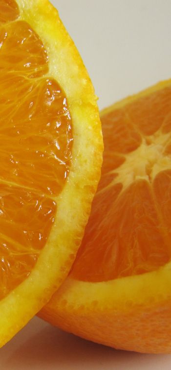 Обои 1284x2778 апельсин, фрукт