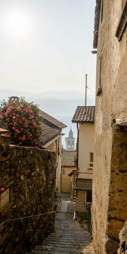 Ascona, Switzerland, city Wallpaper 720x1440