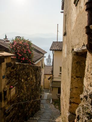 Ascona, Switzerland, city Wallpaper 1620x2160