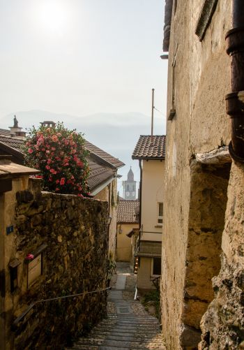 Ascona, Switzerland, city Wallpaper 1668x2388