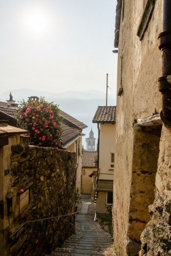Ascona, Switzerland, city Wallpaper 640x960