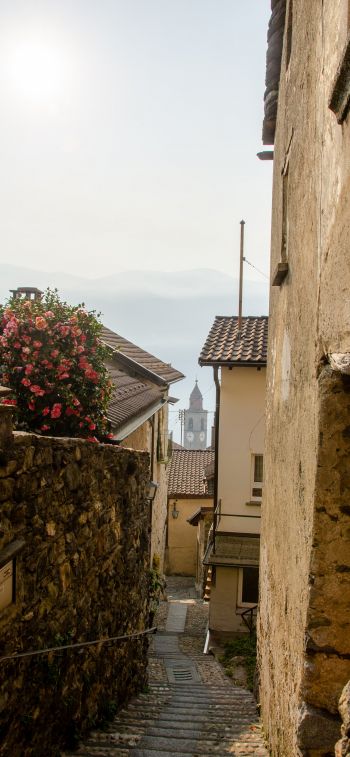 Ascona, Switzerland, city Wallpaper 1125x2436
