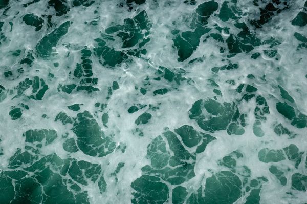 water, waves, foam Wallpaper 6016x4000