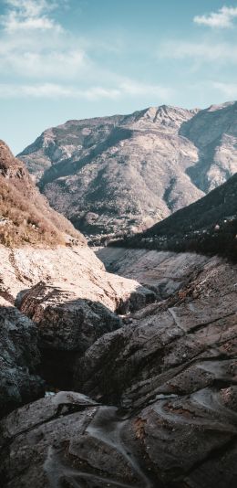 Switzerland, mountains Wallpaper 1080x2220