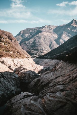 Switzerland, mountains Wallpaper 640x960