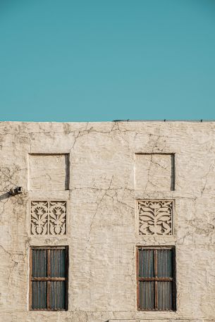 Dubai, United Arab Emirates, building Wallpaper 640x960