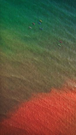 High Peak, Sidmouth, Great Britain, ocean Wallpaper 1080x1920