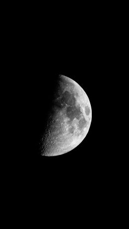 moon, astronomy Wallpaper 640x1136