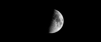 moon, astronomy Wallpaper 2560x1080