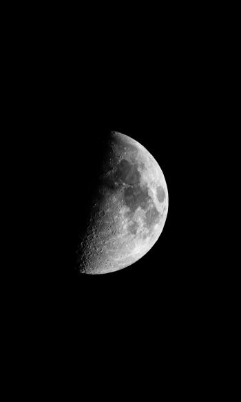 moon, astronomy Wallpaper 1200x2000