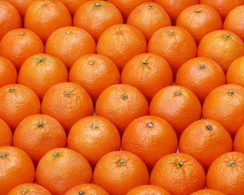 Обои 1280x1024 апельсин, фрукт, оранжевые обои