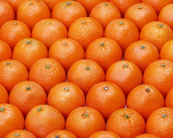 Обои 1280x1024 апельсин, фрукт, оранжевые обои