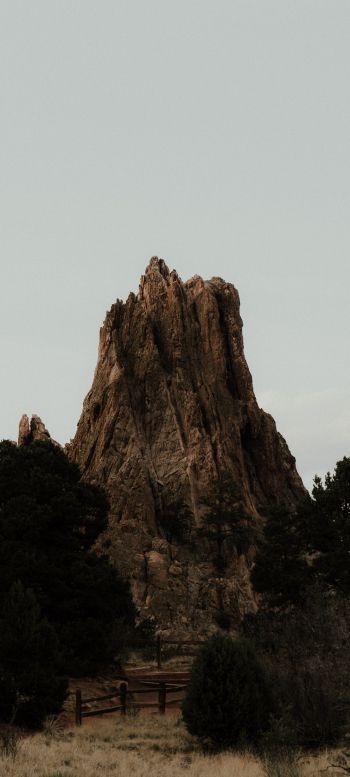landscape, strange rock Wallpaper 720x1600
