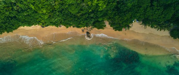 Rumassala, Unavatuna, Sri Lanka Wallpaper 2560x1080