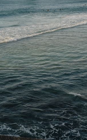 sea, waves, splashing waves Wallpaper 800x1280