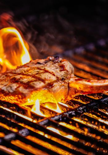 steak, grilled meat Wallpaper 1640x2360