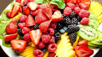 fruit, fruit salad Wallpaper 2560x1440