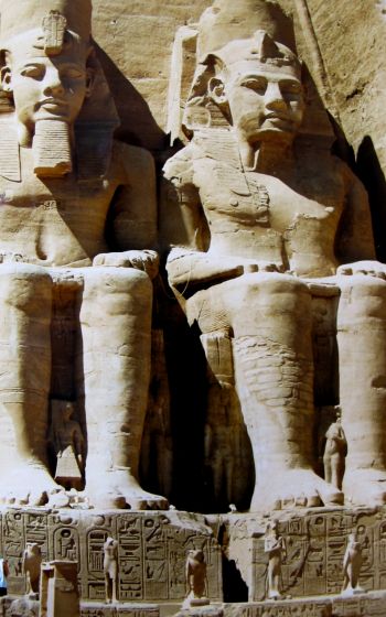Abu Simbel, Egypt Wallpaper 800x1280