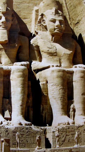 Abu Simbel, Egypt Wallpaper 1440x2560