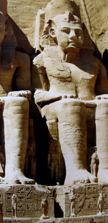 Abu Simbel, Egypt Wallpaper 1080x2220
