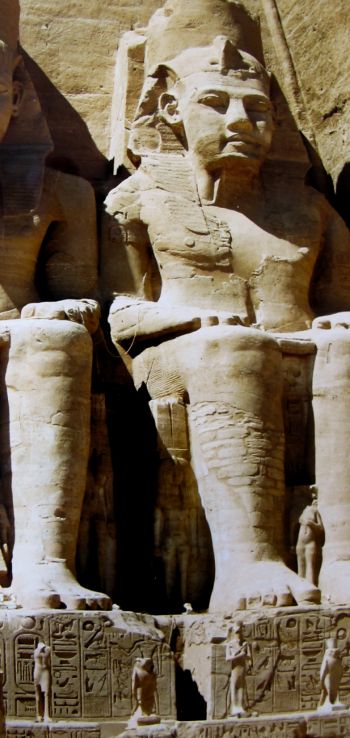 Abu Simbel, Egypt Wallpaper 1440x3040