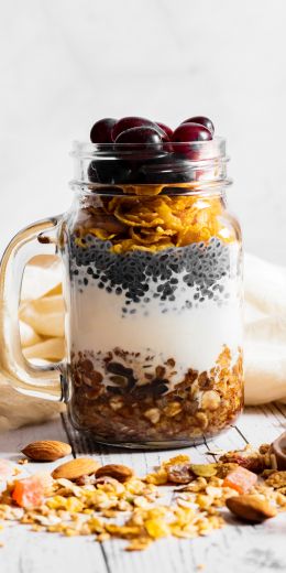 healthy breakfast Wallpaper 720x1440