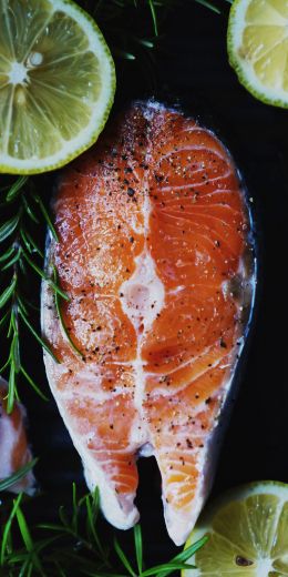 fish, lemon Wallpaper 720x1440