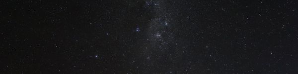 night sky, silhouette Wallpaper 1590x400