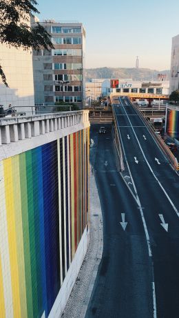 Lisbon, Portugal, wall Wallpaper 640x1136