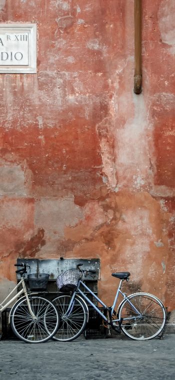 Rome, Italy, bikes Wallpaper 828x1792