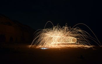 sparks, fireworks Wallpaper 2560x1600