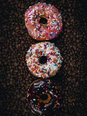 donuts, frosting Wallpaper 1536x2048