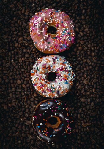 donuts, frosting Wallpaper 1640x2360