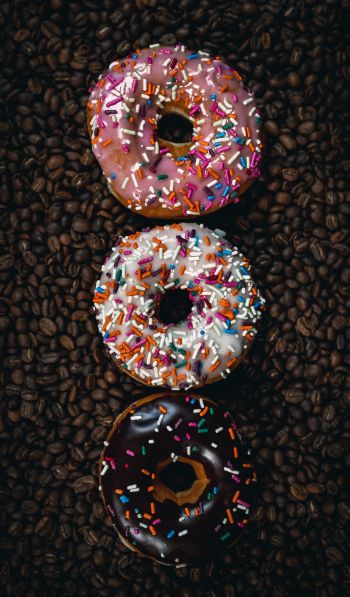 donuts, frosting Wallpaper 600x1024