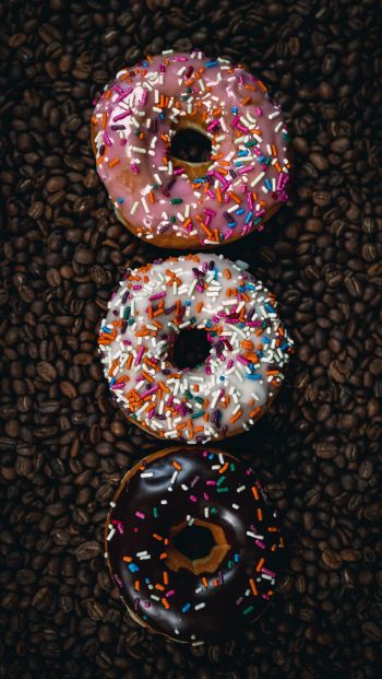 donuts, frosting Wallpaper 640x1136