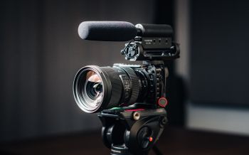 camera, tripod, shooting Wallpaper 2560x1600