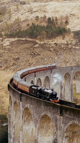 Glenfinnan, Great Britain Wallpaper 1080x1920