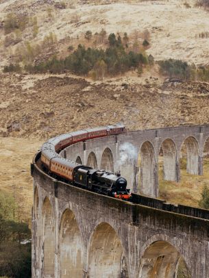 Glenfinnan, Great Britain Wallpaper 1620x2160