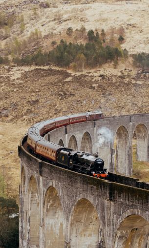 Glenfinnan, Great Britain Wallpaper 1200x2000