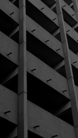 construction site, high-rise building Wallpaper 640x1136