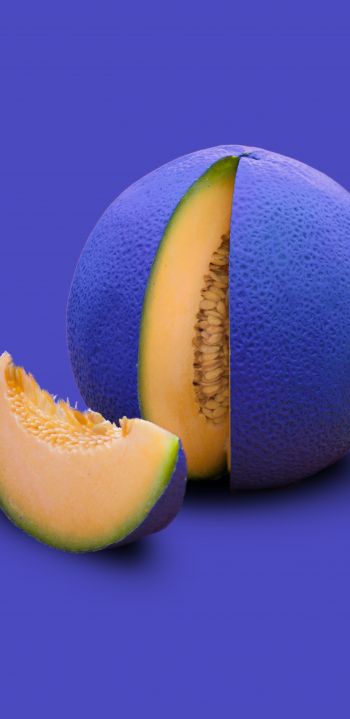 melon, purple wallpaper Wallpaper 1080x2220