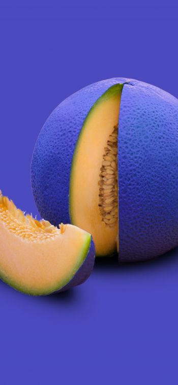 melon, purple wallpaper Wallpaper 1080x2340