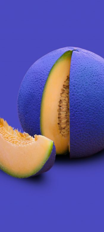 melon, purple wallpaper Wallpaper 1080x2400