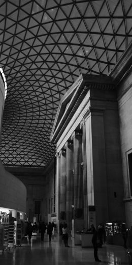 Обои 720x1440 Британский музей, Лондон, Великобритания