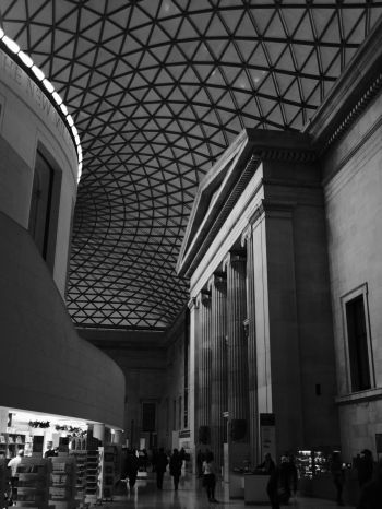 Обои 1668x2224 Британский музей, Лондон, Великобритания
