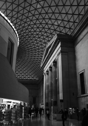 Обои 1668x2388 Британский музей, Лондон, Великобритания