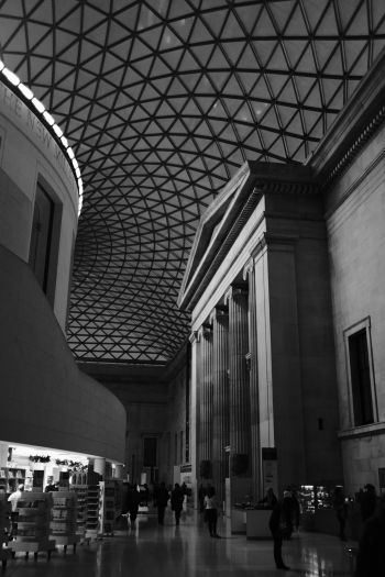 British Museum, London, Great Britain Wallpaper 640x960